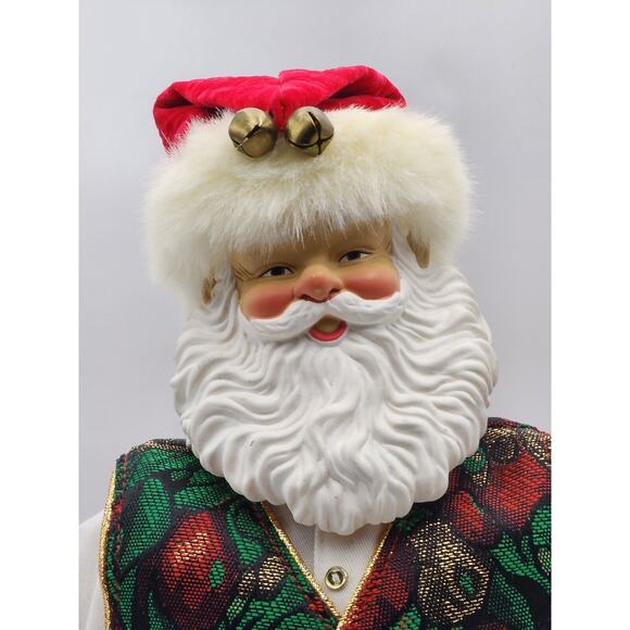 Rockin' Around The Christmas Tree 17" Santa Christmas Fantasy 1999 No Adapter - Picture 8 of 15